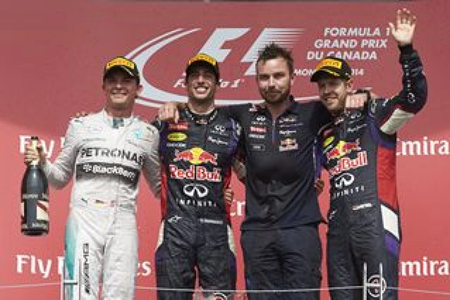Red Bull : Ricciardo optimiste pour Vettel
