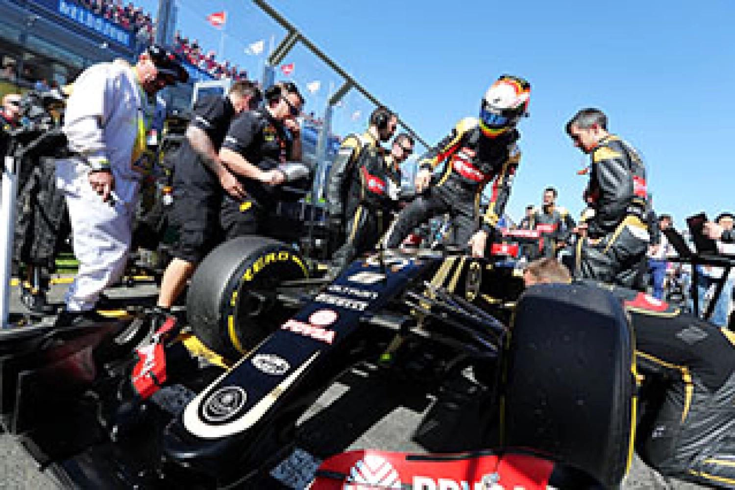 Enorme désillusion pour Lotus à Melbourne