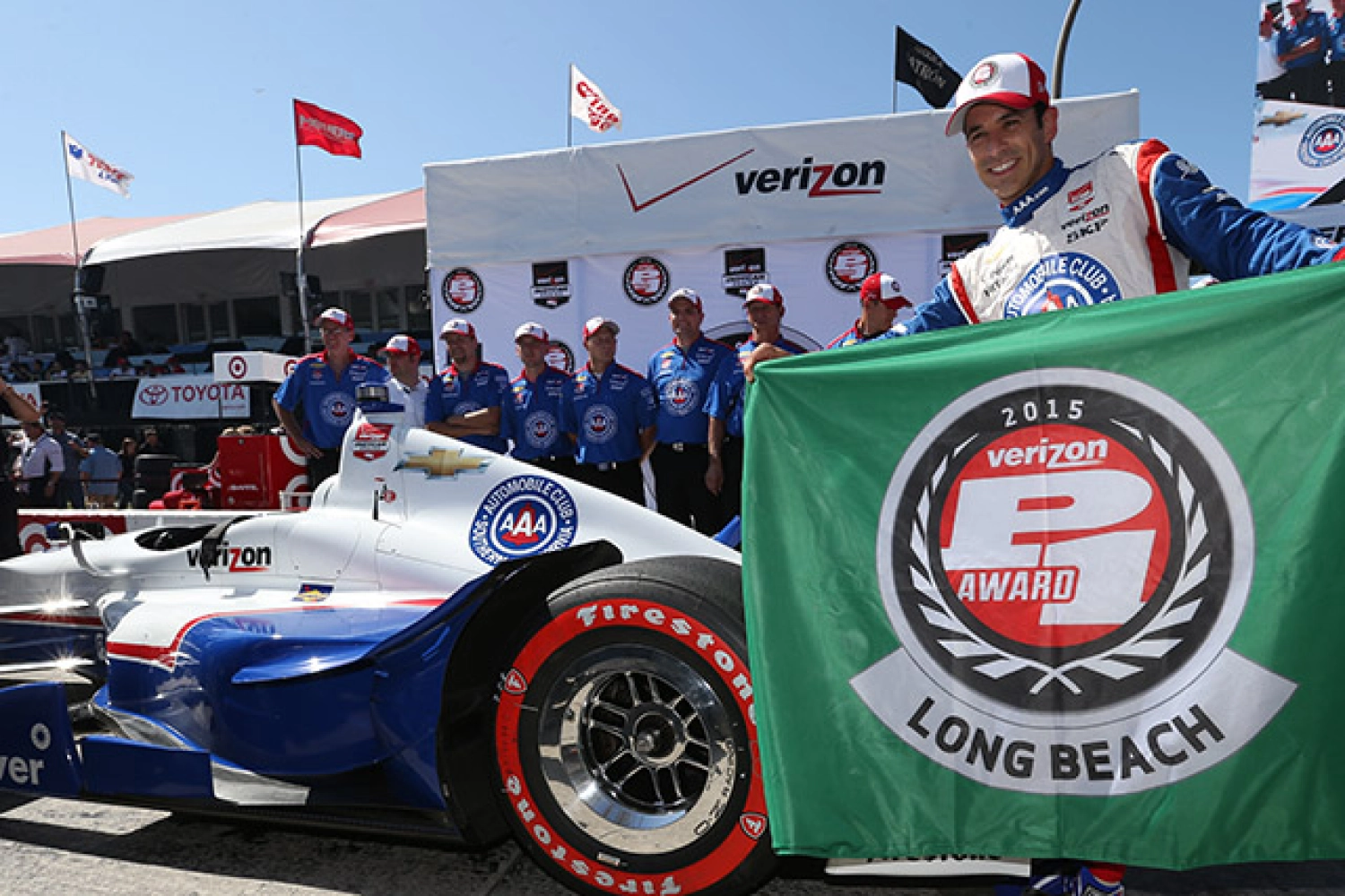GP Long Beach – Qualifications : Castroneves un souffle devant Montoya