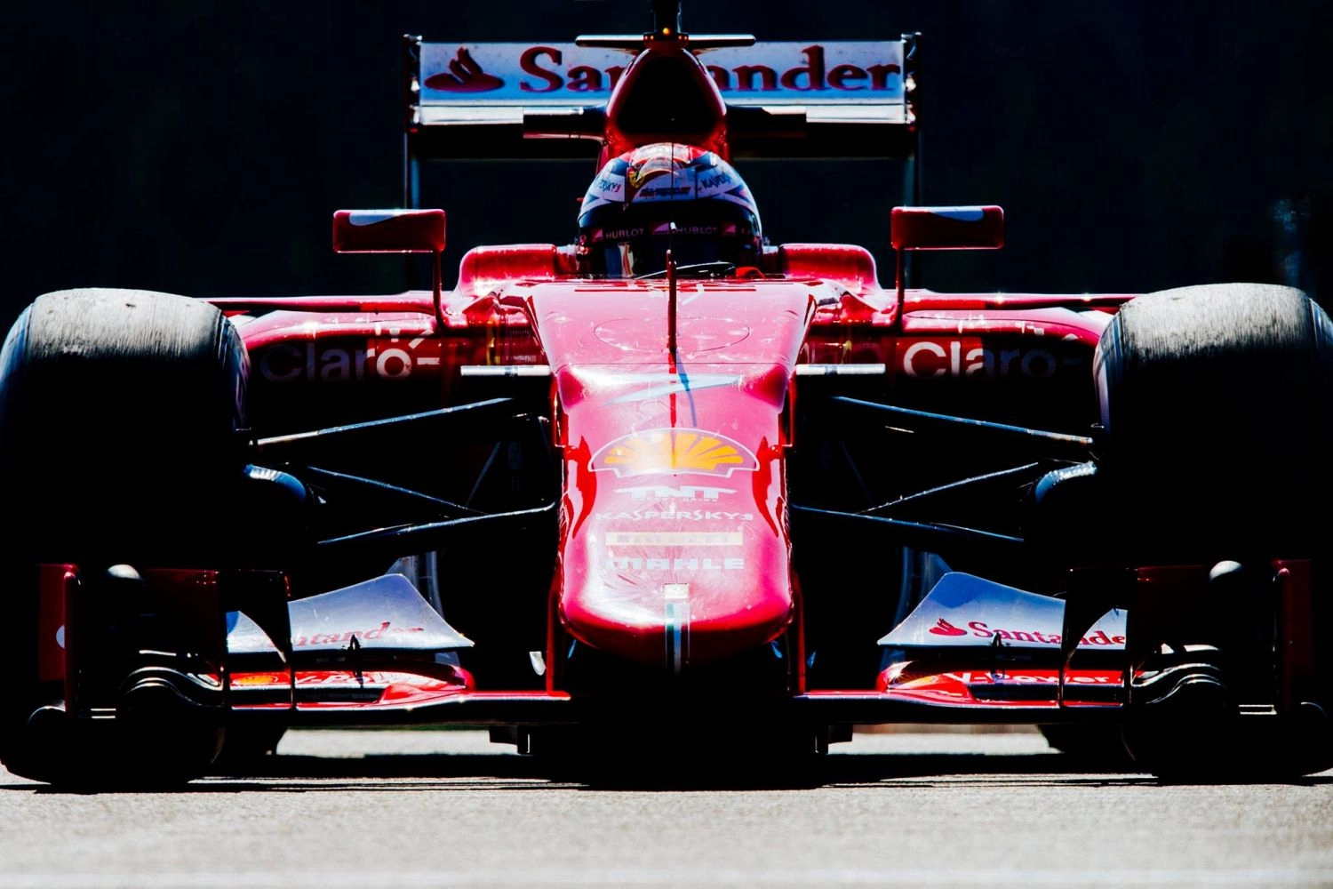 Un modeste début de week-end belge pour Ferrari