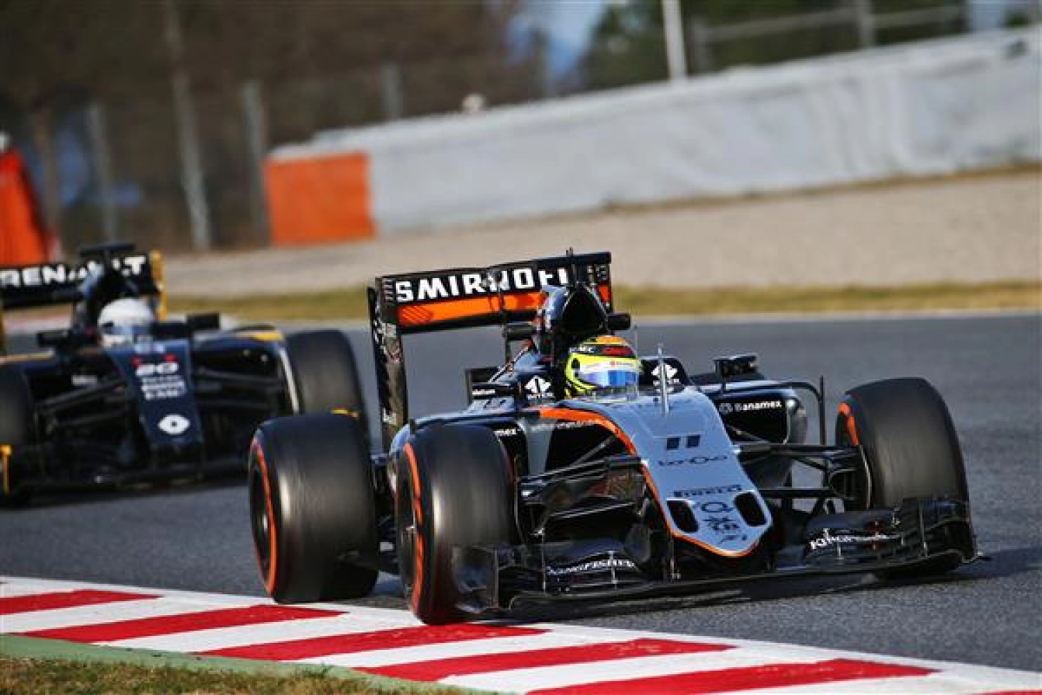 Force India : Sergio Perez largement devant Nico Hülkenberg