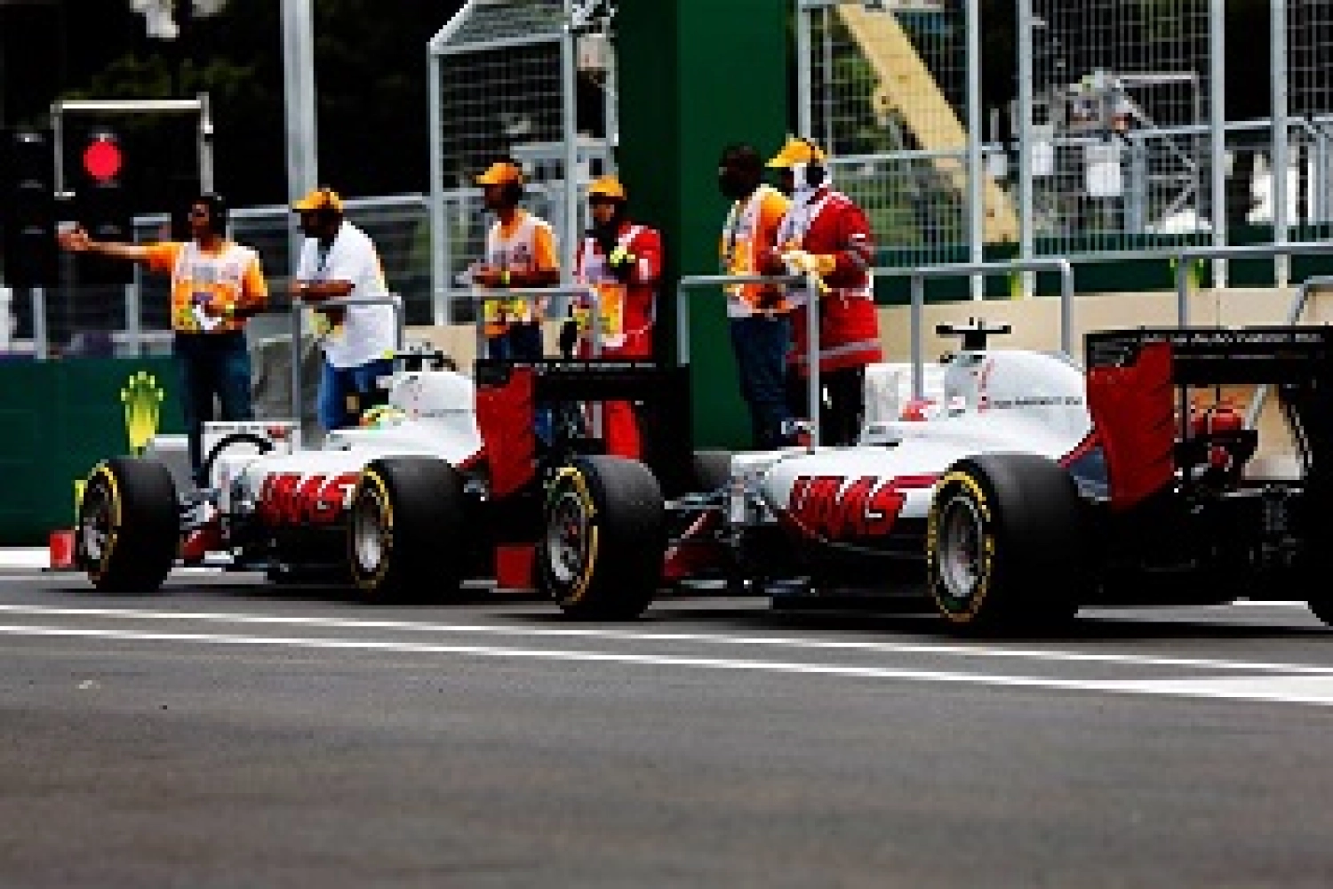 Haas : Débuts encourageants pour Grosjean et Gutierrez