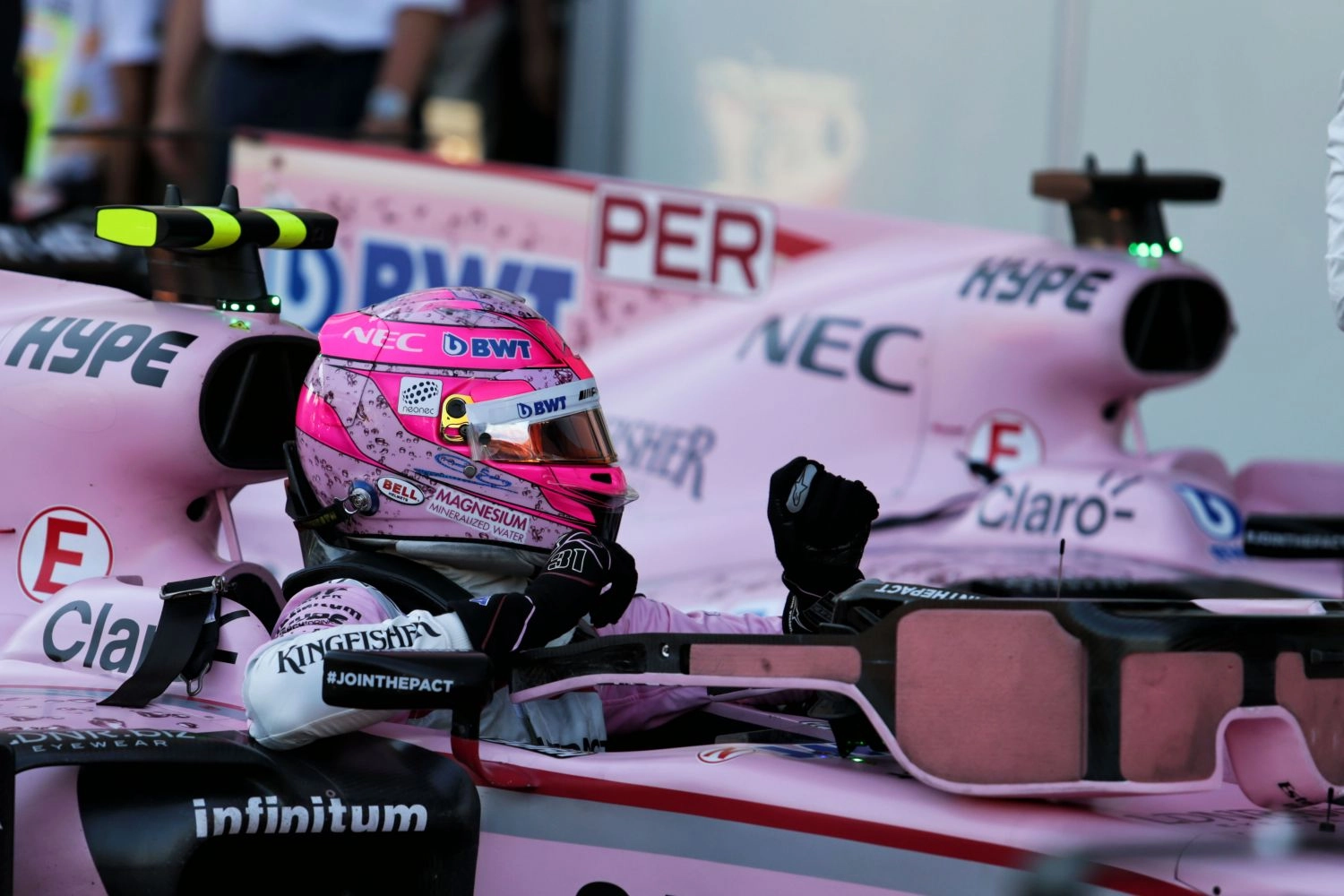 Meilleure qualification d’Esteban Ocon en F1 à Bakou