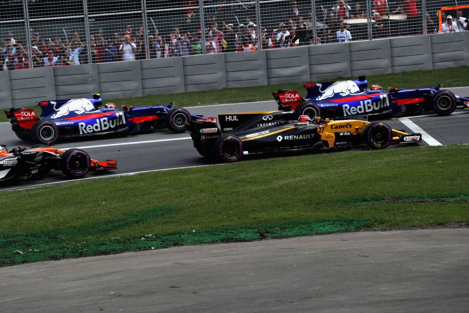 Grosse tension entre Renault et Toro Rosso