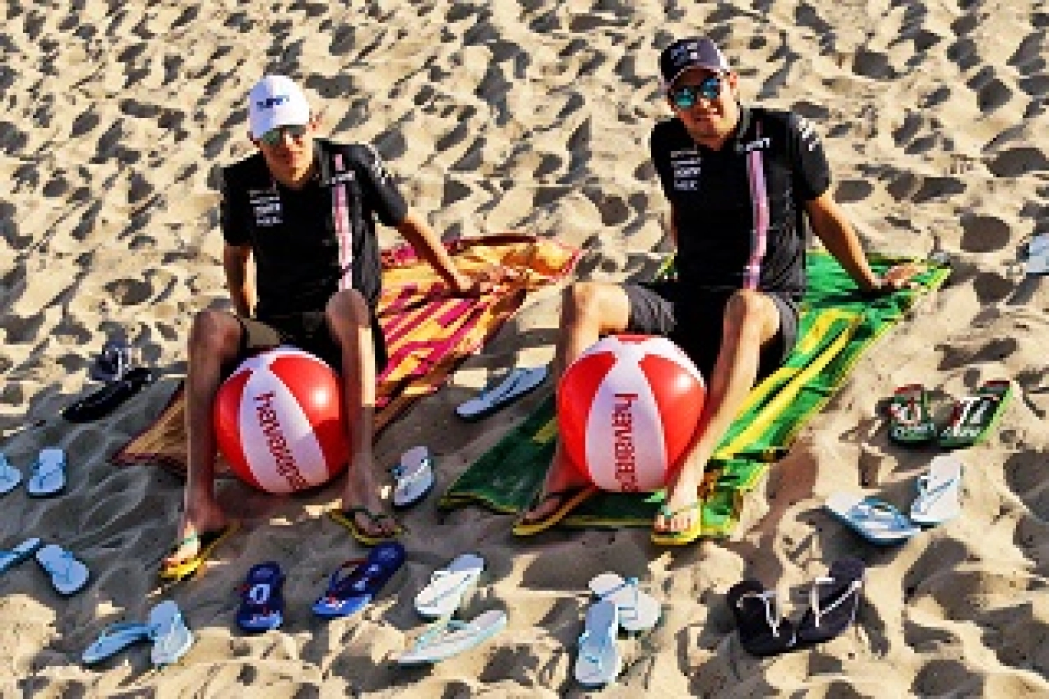 Une deuxième marque de claquettes fait son arrivée en F1 avec Sahara Force India