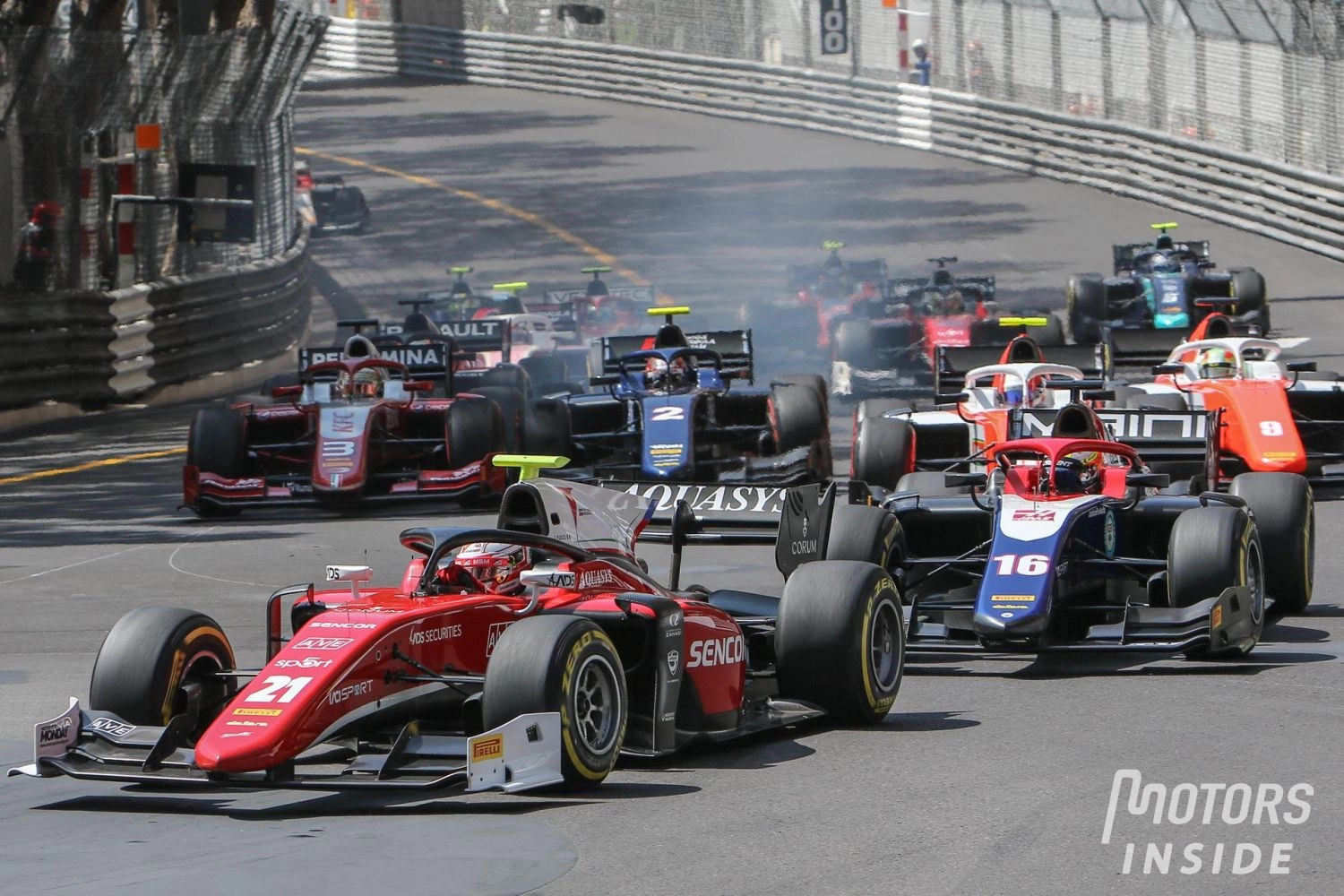 Monaco – F2 – Course 2 : Fuoco vainqueur dans la pagaille, Norris prend le large au championnat