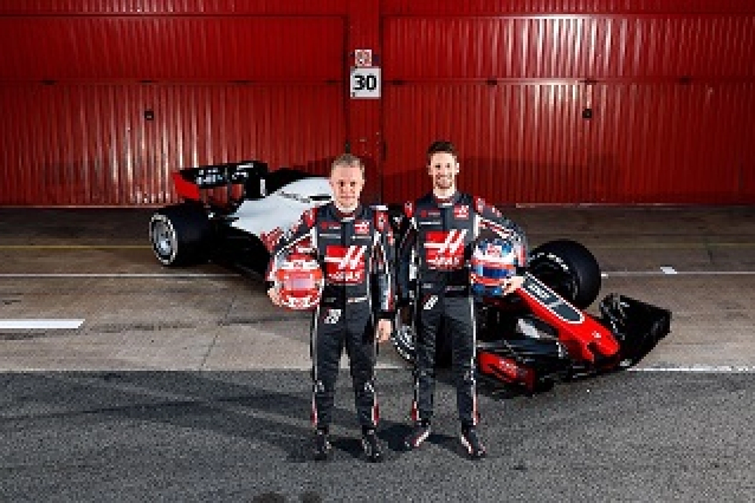 Officiel : Grosjean et Magnussen reconduits chez Haas en 2019