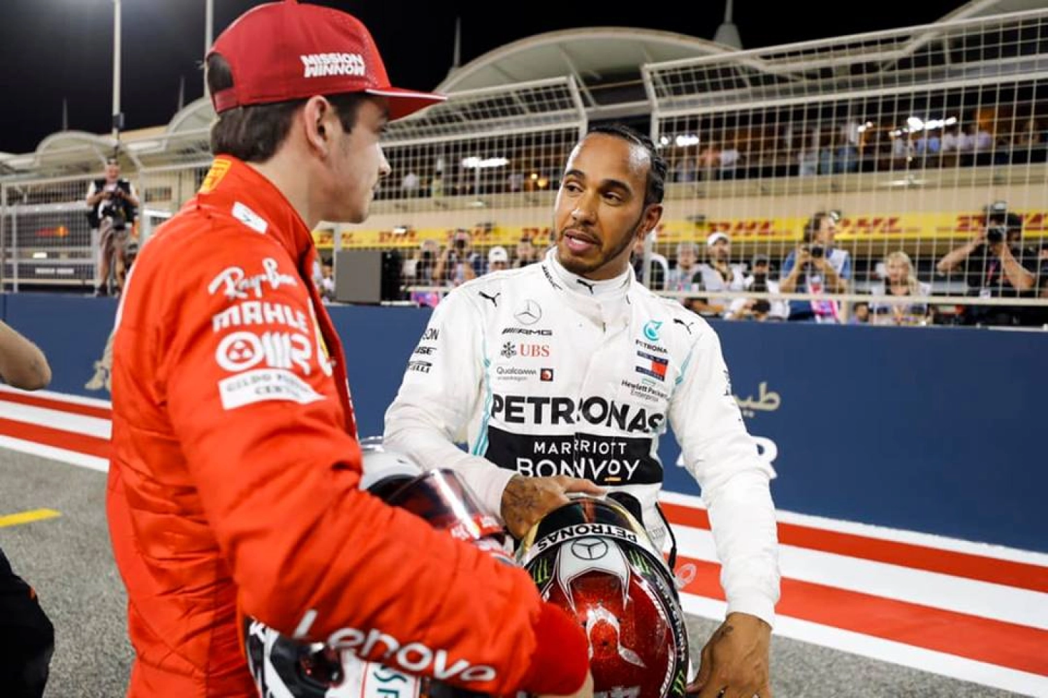 "Tu as été incroyable ce week-end" : les réactions du top 3 à Sakhir