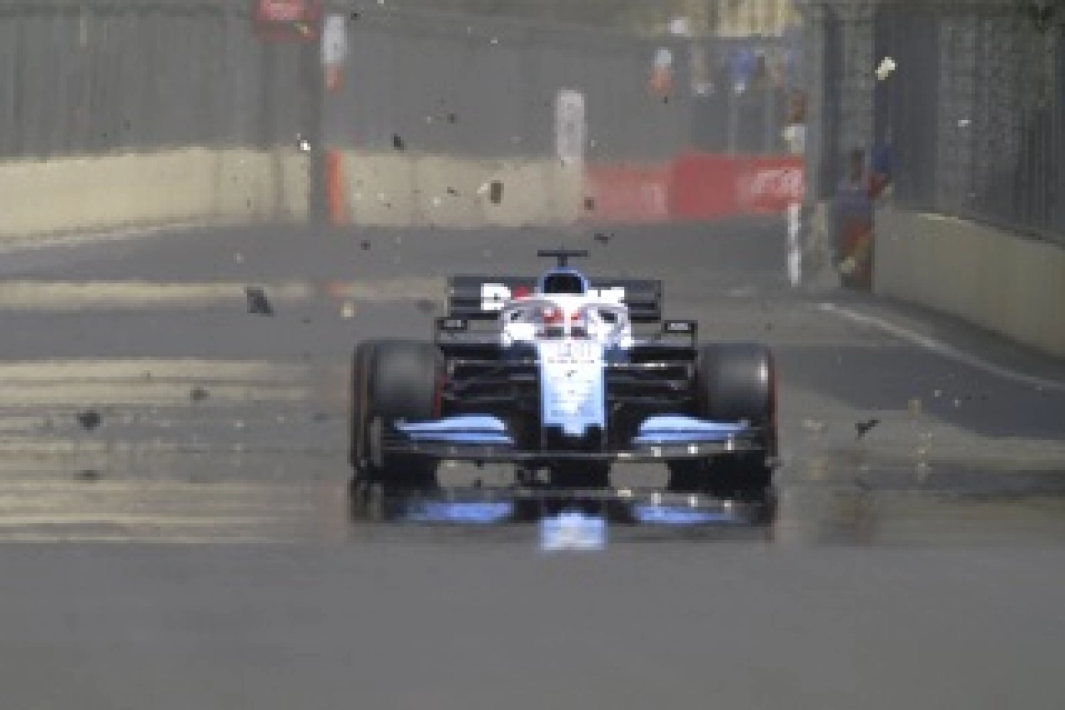 Azerbaïdjan – Essais Libres 1 : séance annulée, George Russell chanceux !