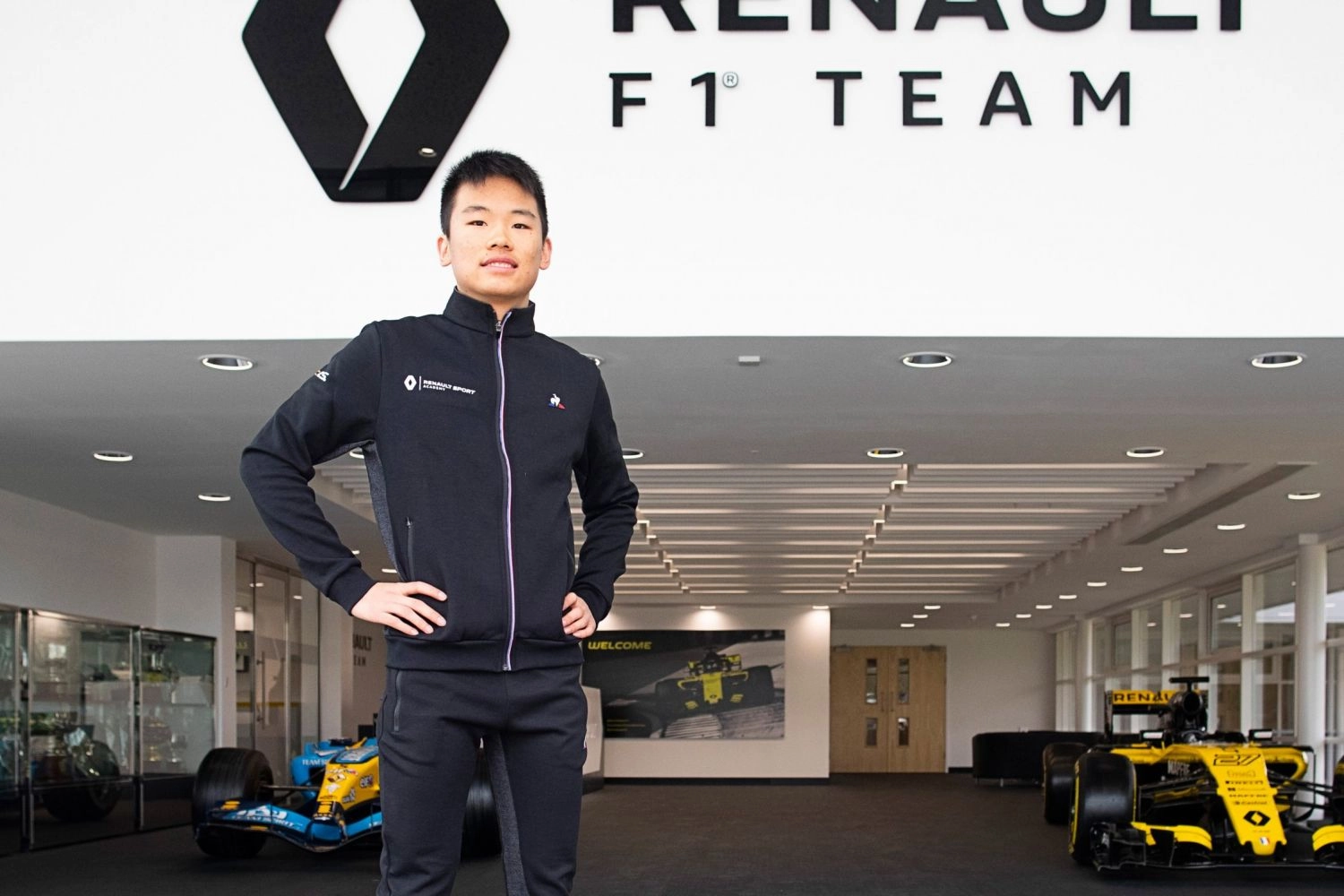 Ye Yifei rejoint l’académie de jeunes pilotes de Renault