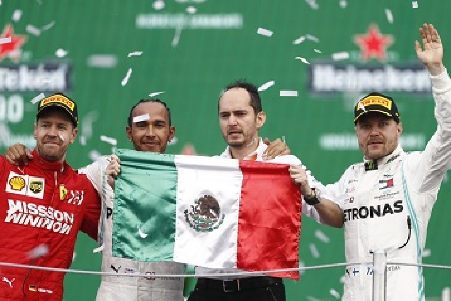 Un coup stratégique d’Hamilton face à des Ferrari timides : les réactions du Top 3 à Mexico