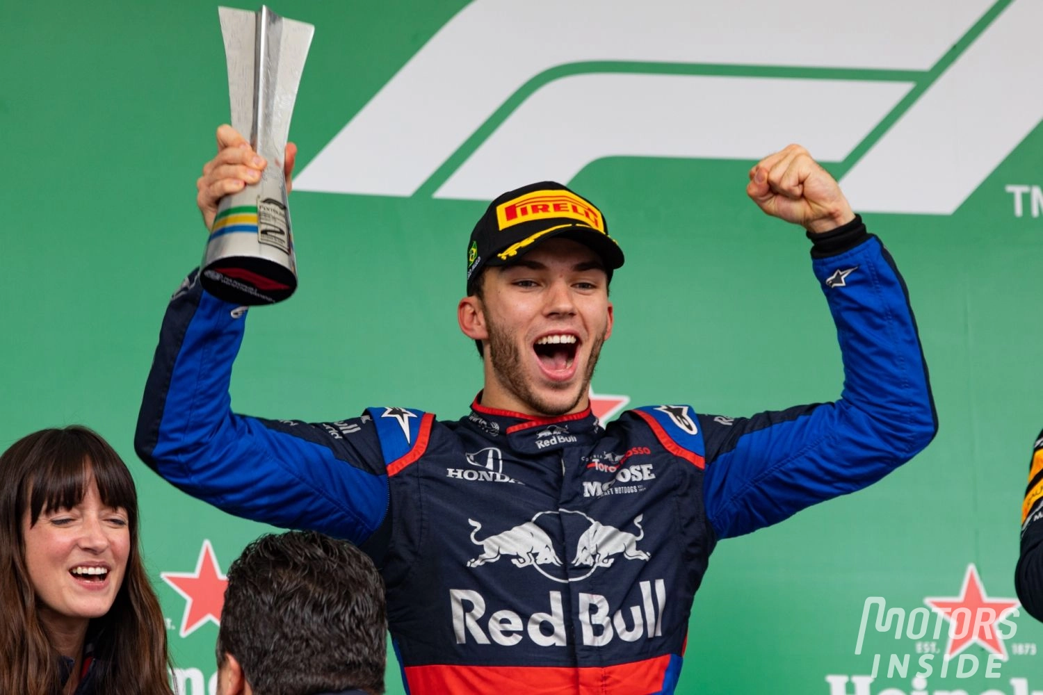 Retour sur le premier podium de Pierre Gasly