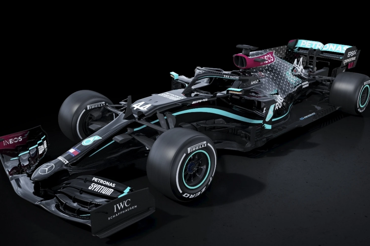 Mercedes dévoile une livrée inédite pour 2020