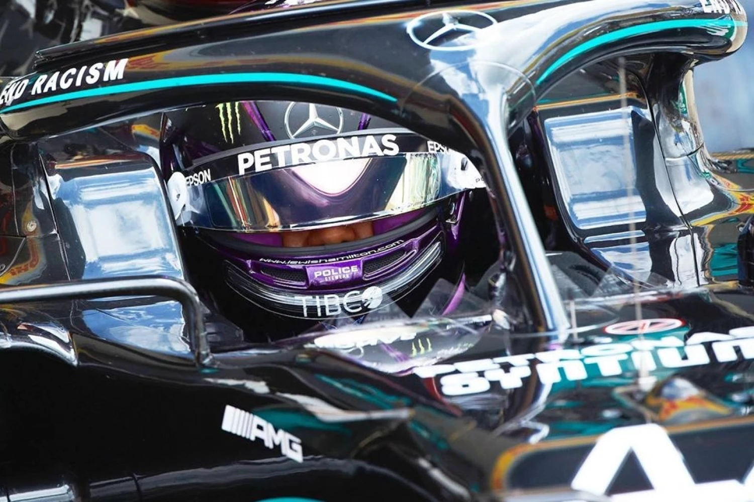 Grande-Bretagne – Course : une histoire de crevaisons et le jackpot pour Hamilton, devant Verstappen et Leclerc !