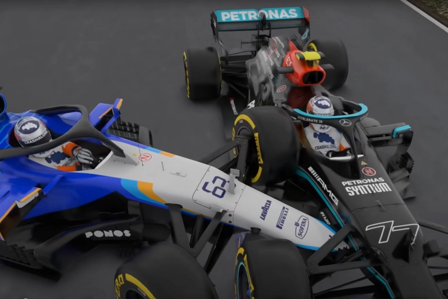 Encore une victoire du halo à Imola qui protège Bottas