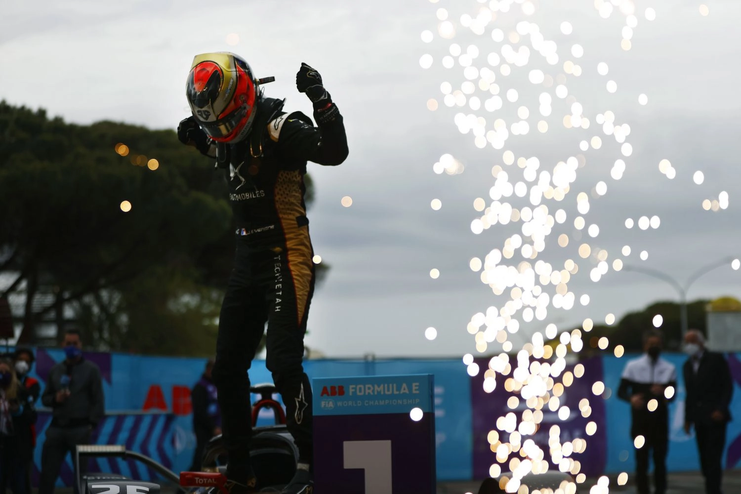 Vergne remporte la première manche de l’ePrix de Rome