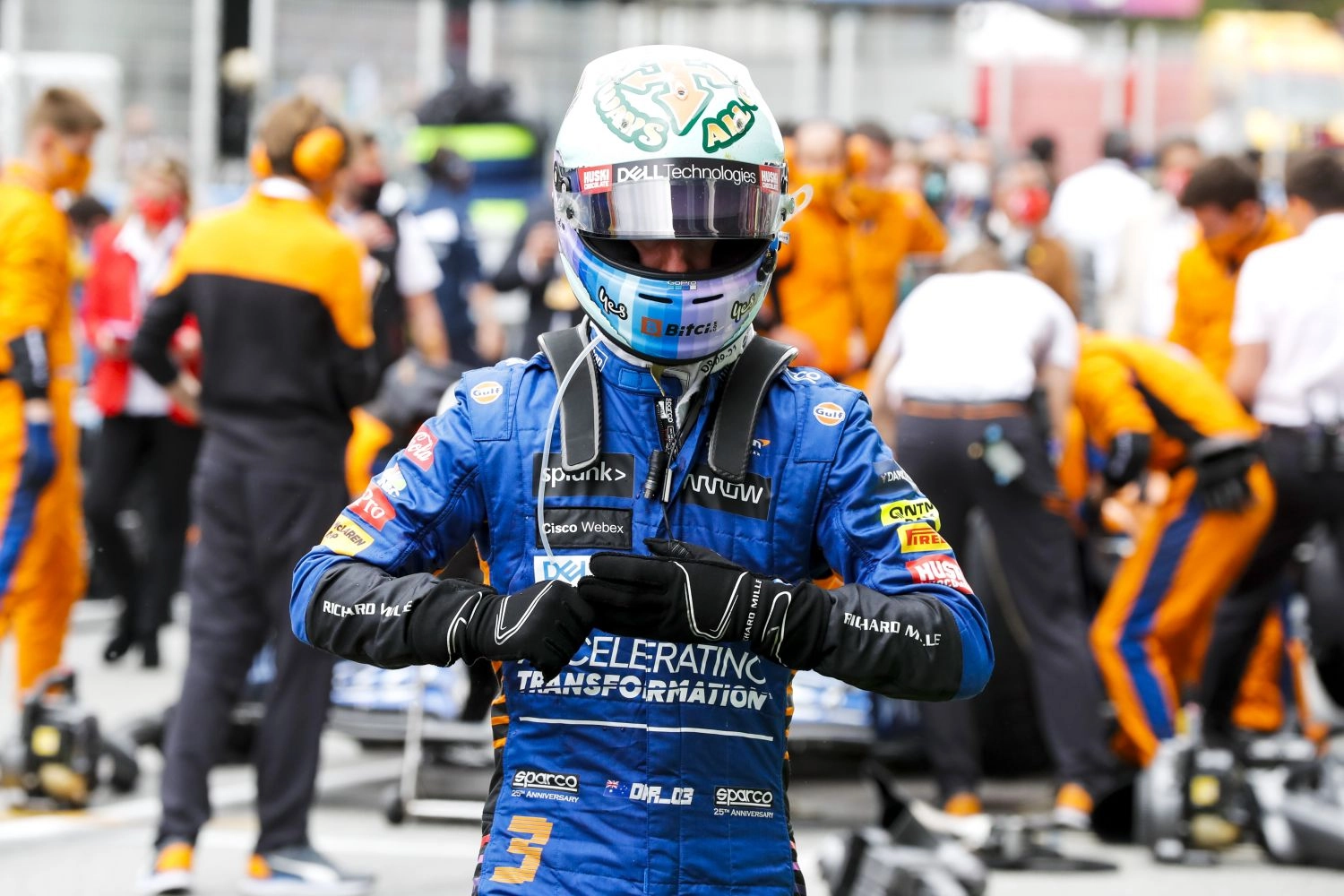 Déjà deux amendes pour Ricciardo à Monaco