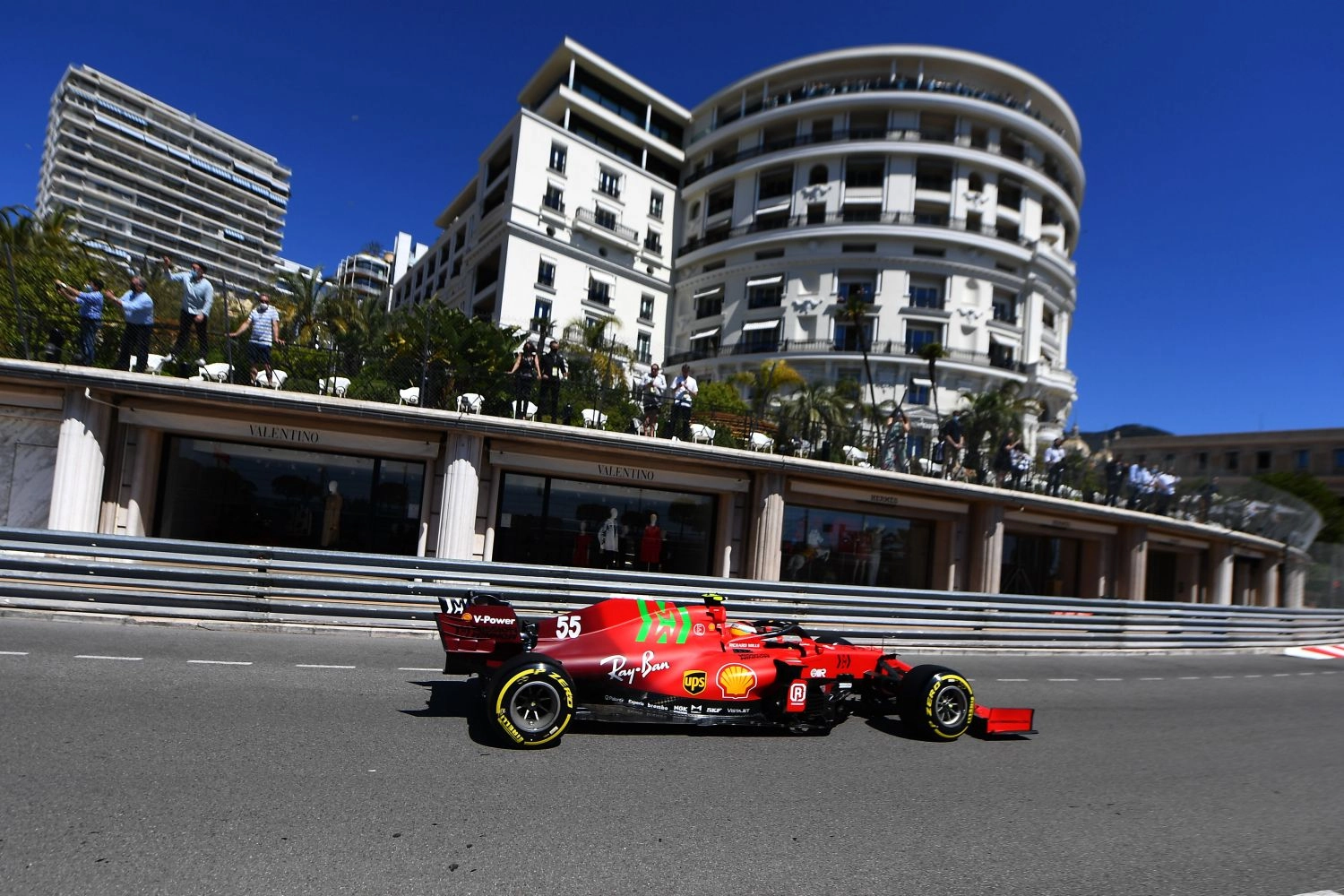 Grand Prix de Monaco – Essais Libres 2 : Les Ferrari de retour aux affaires, Schumacher dans le mur
