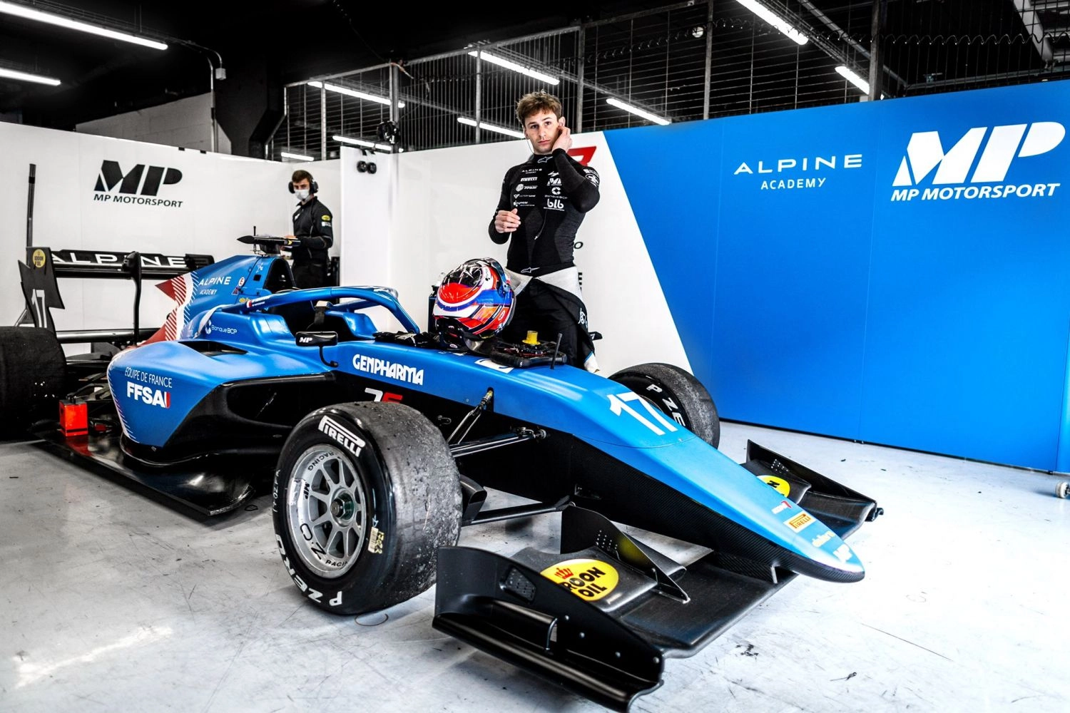L’espoir français Victor Martins teste une F1 pour Alpine