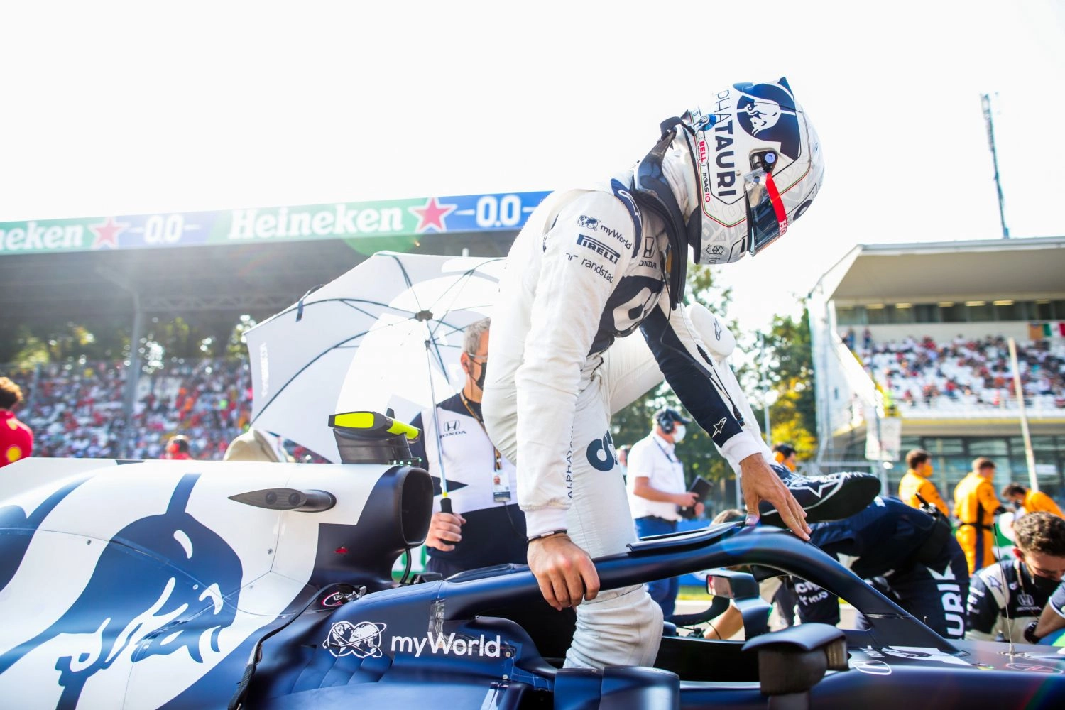 Pierre Gasly s’élancera depuis les stands