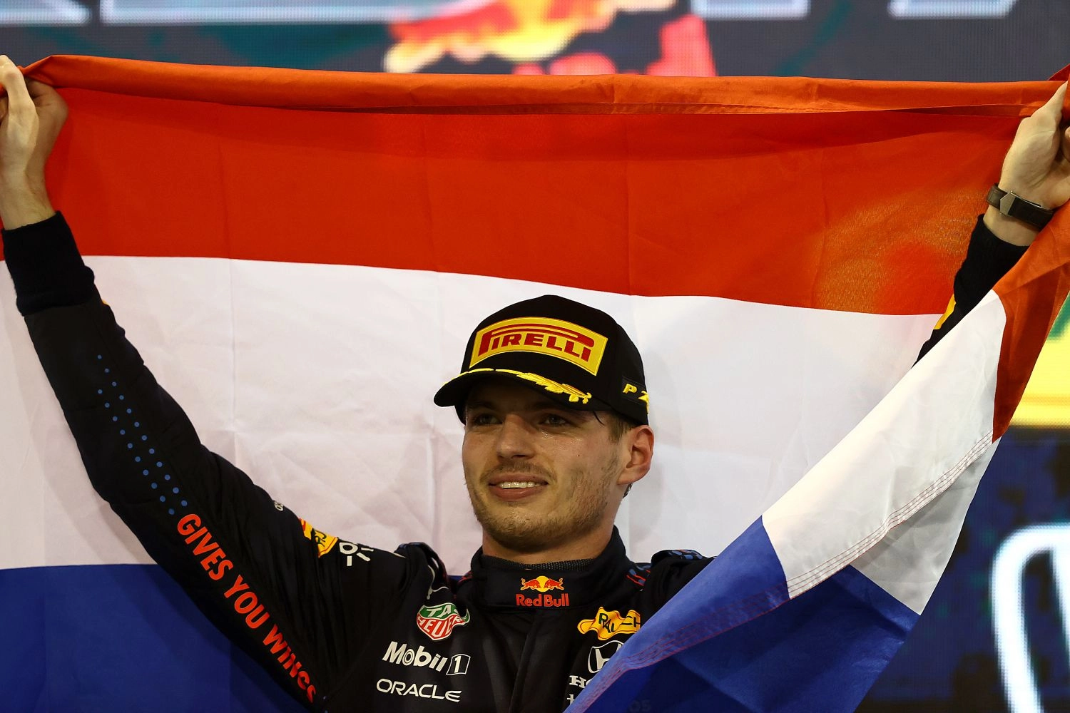 Verstappen reçoit son trophée ce soir
