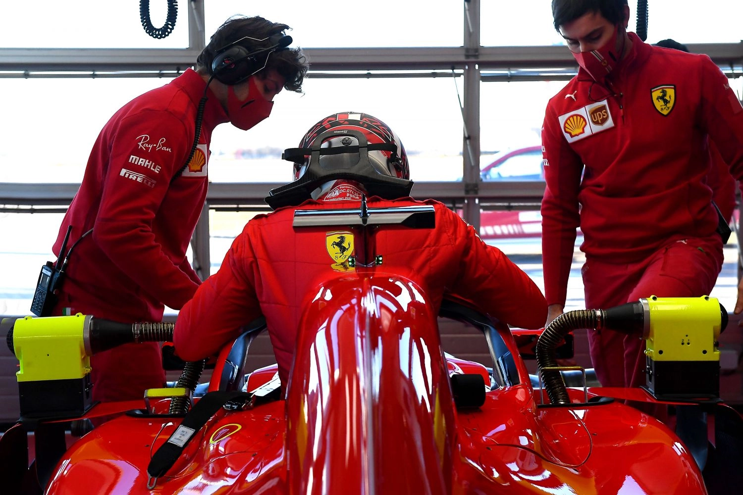 Ferrari en essais privés à Fiorano avec Leclerc, Sainz et Shwartzman