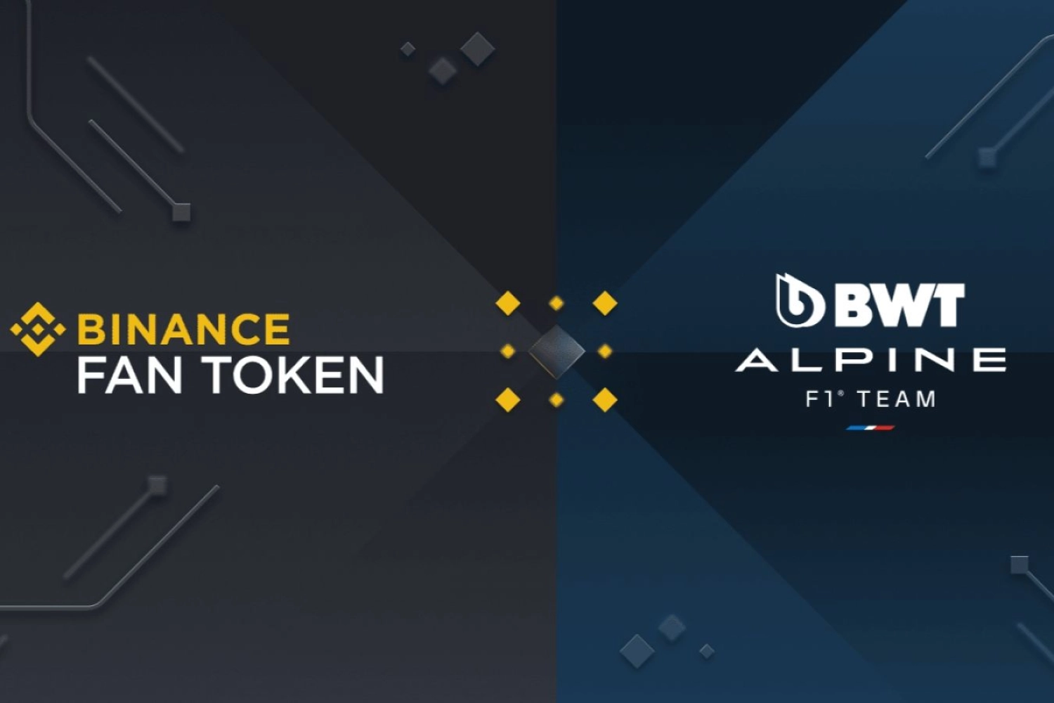La plateforme de cryptomonnaie Binance devient partenaire d’Alpine F1