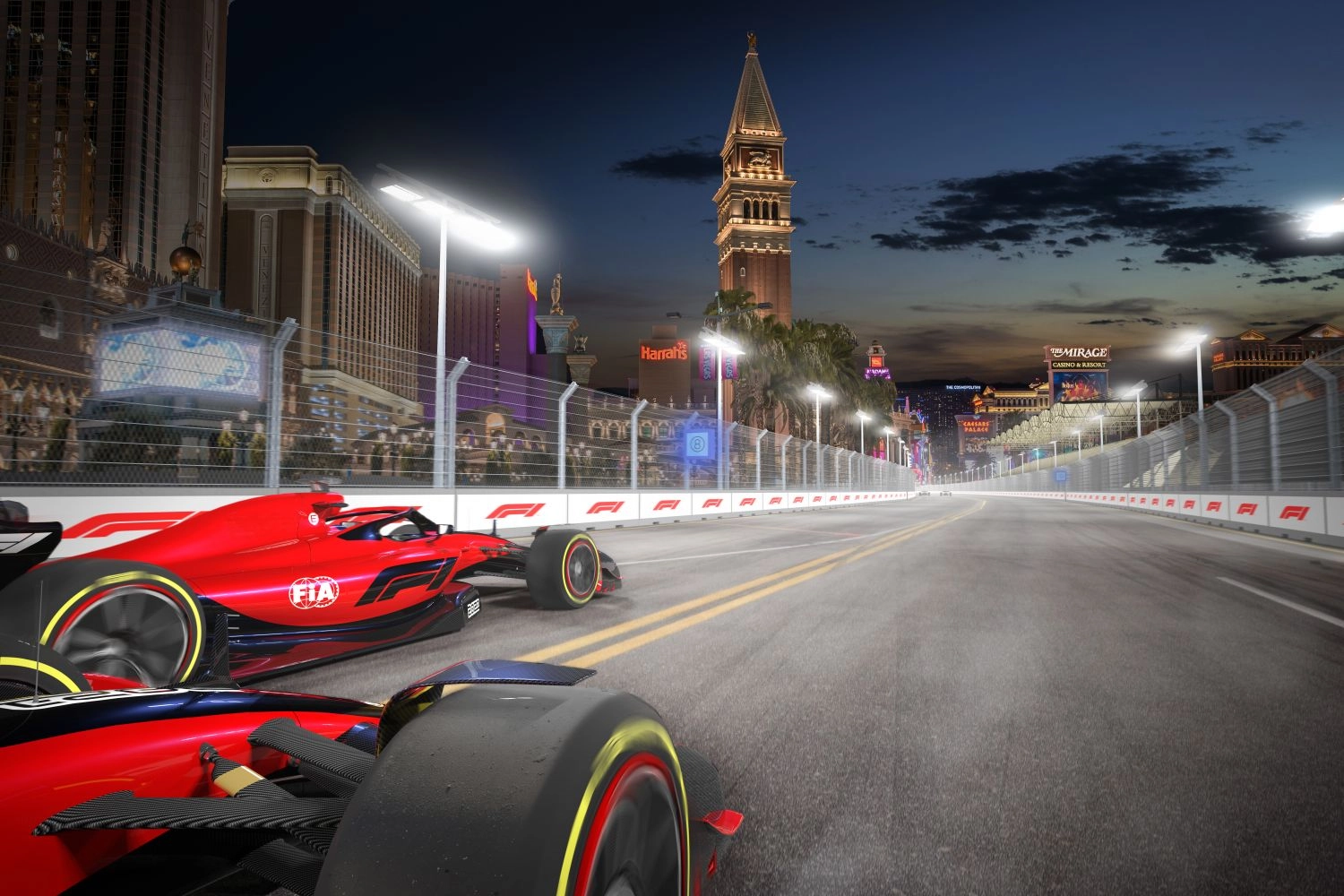 La F1 se rendra à Las Vegas à partir de 2023