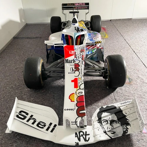 La F1 hommage à Senna de Jisbar et Macchiavelli