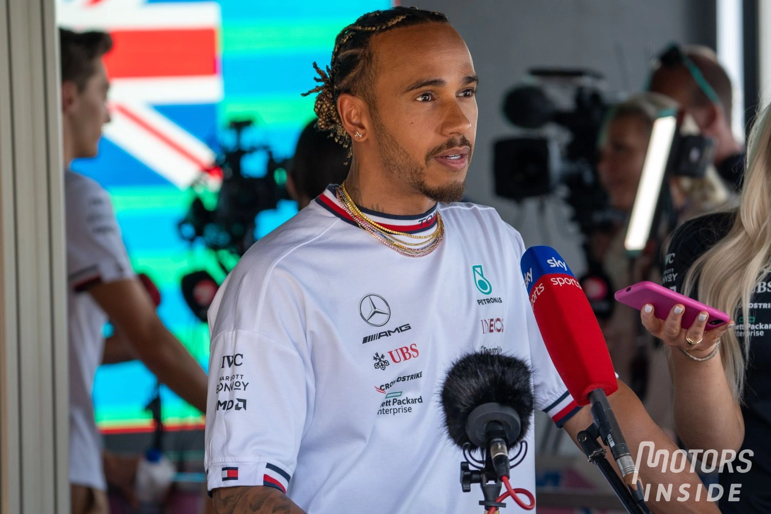 Hamilton menacé d’une pénalité moteur à Zandvoort