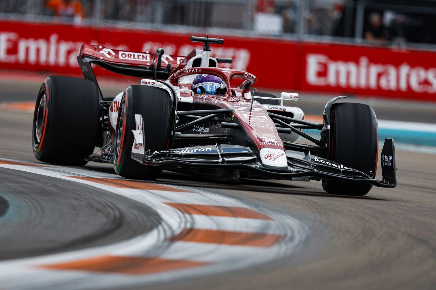 Bottas avait l’œil dans les rétroviseurs lors de son erreur en fin de course à Miami