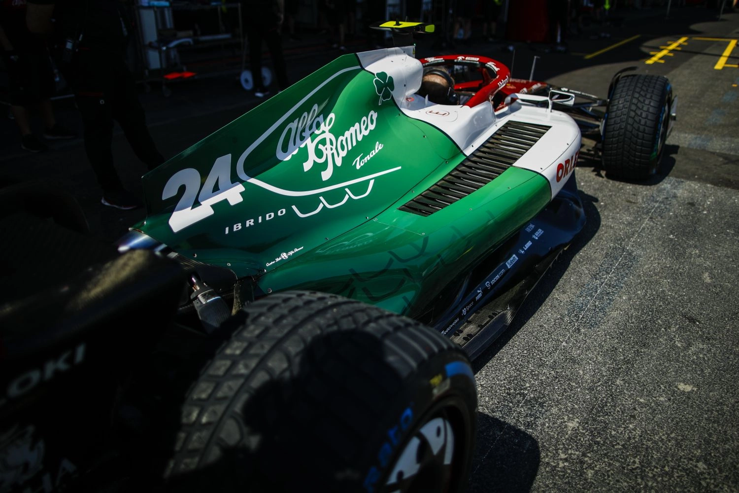 Une livrée spéciale aux couleurs de l&rsquo;Italie pour Alfa Roméo à Bakou (photos)