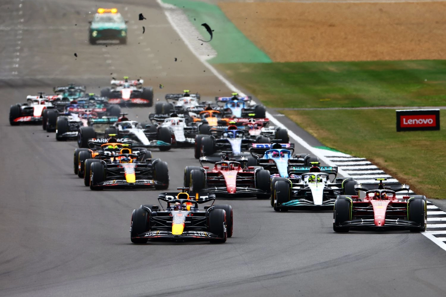 Le circuit de Silverstone modifié après l’accident de Zhou