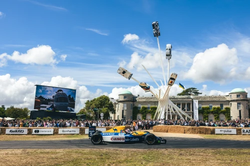Les photos du Goodwood Festival avec Mansell