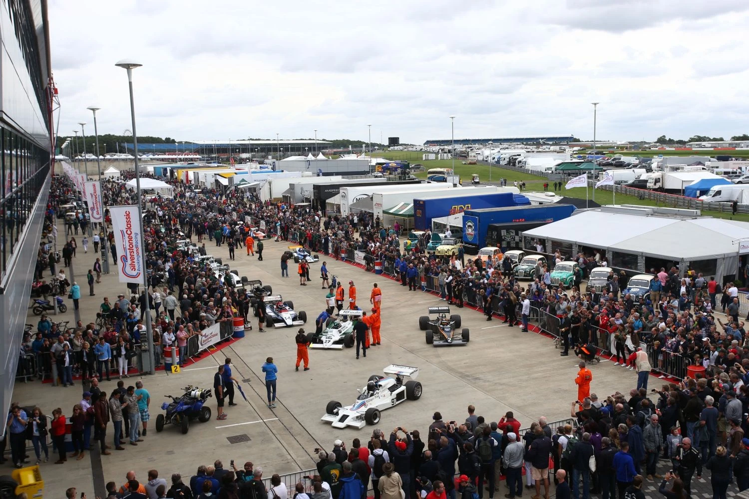 "The Classic" à Silverstone fera rouler une vingtaine de F1 historiques