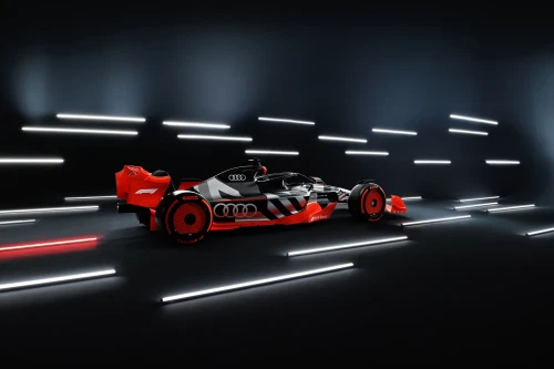Audi présente sa F1 fictive pour son annonce officielle