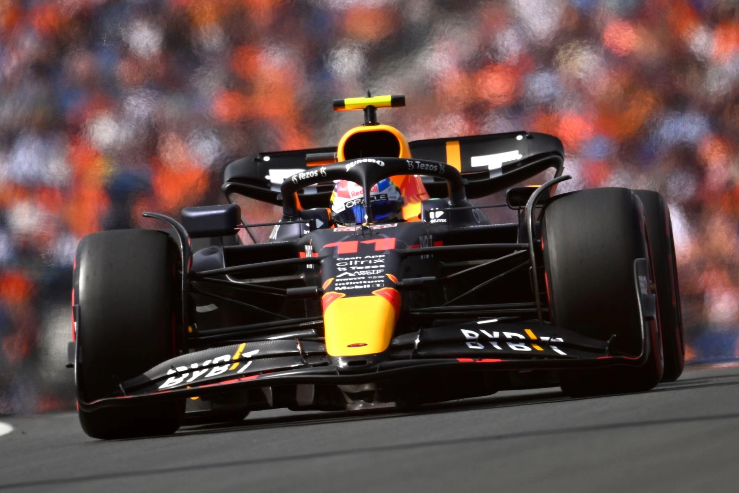 Des très gros rétroviseurs testés à Zandvoort pour améliorer la visibilité des F1 en 2023