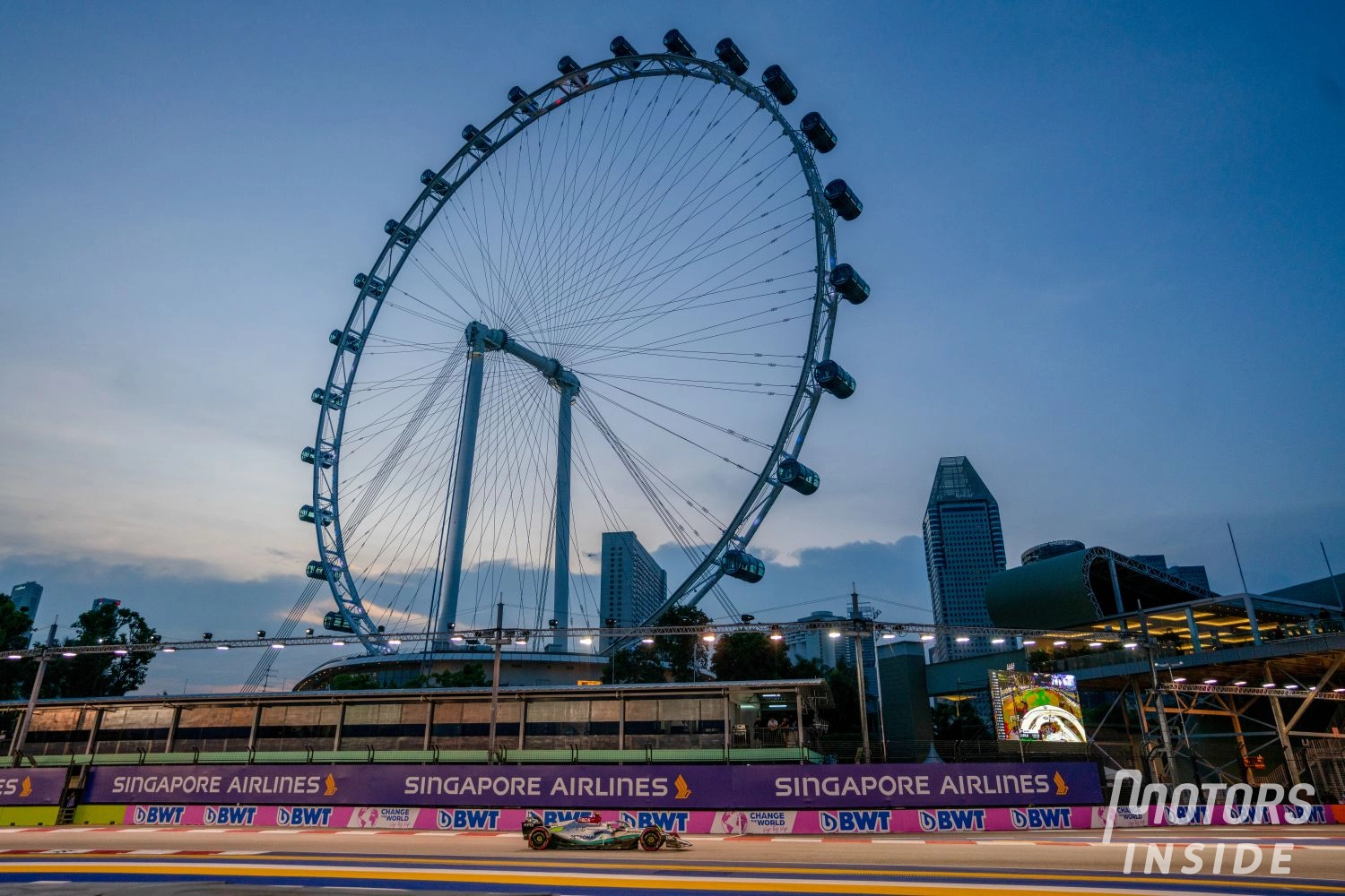 Grand Prix de Singapour – Essais libres 1 : Hamilton surprise !