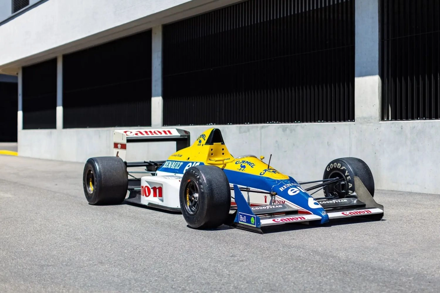 La Williams-Renault FW12C de 1989 en vente aux enchères ce weekend en Suisse