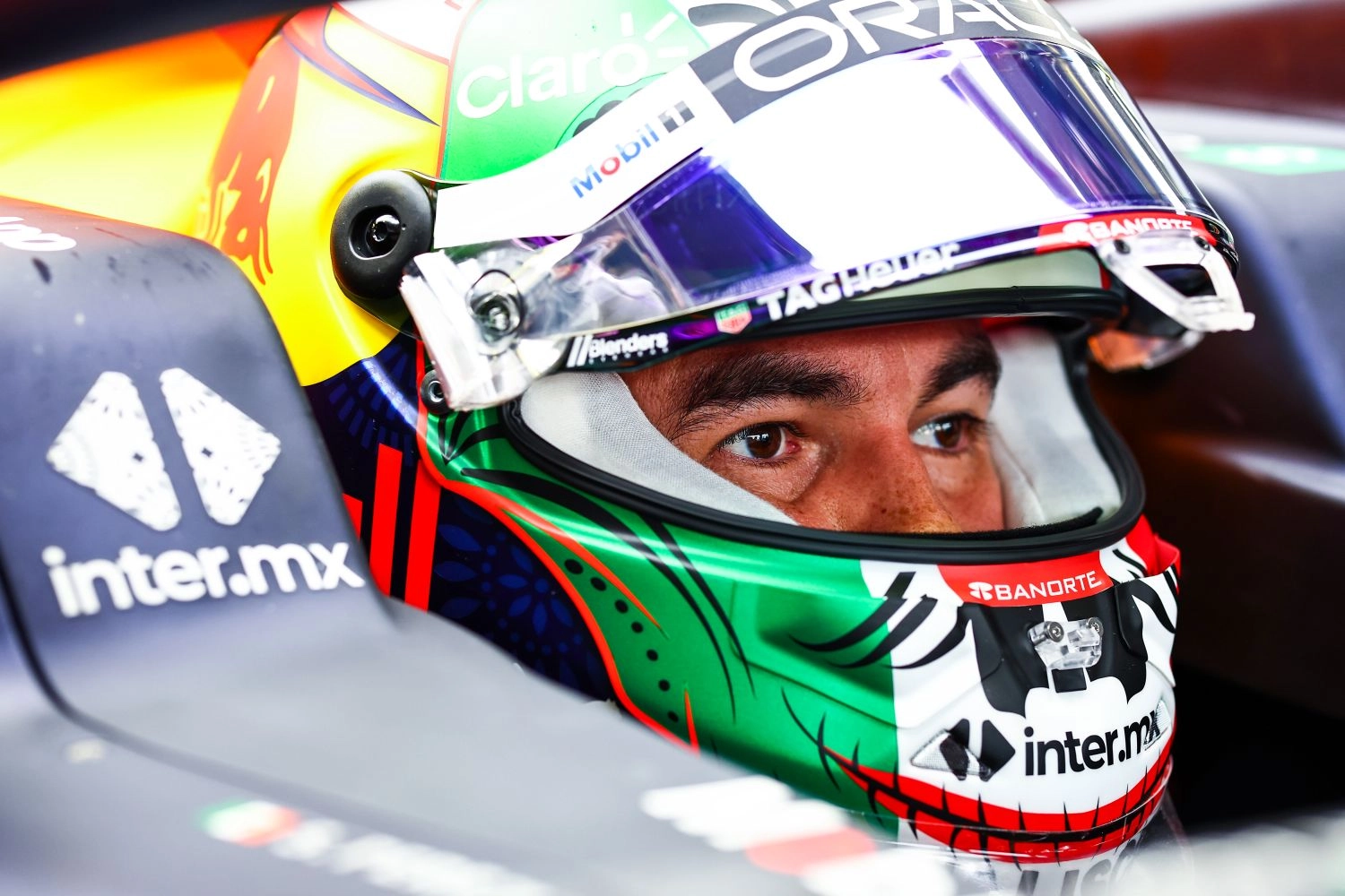 Des casques spéciaux pour les pilotes Red Bull au Grand Prix du Mexique