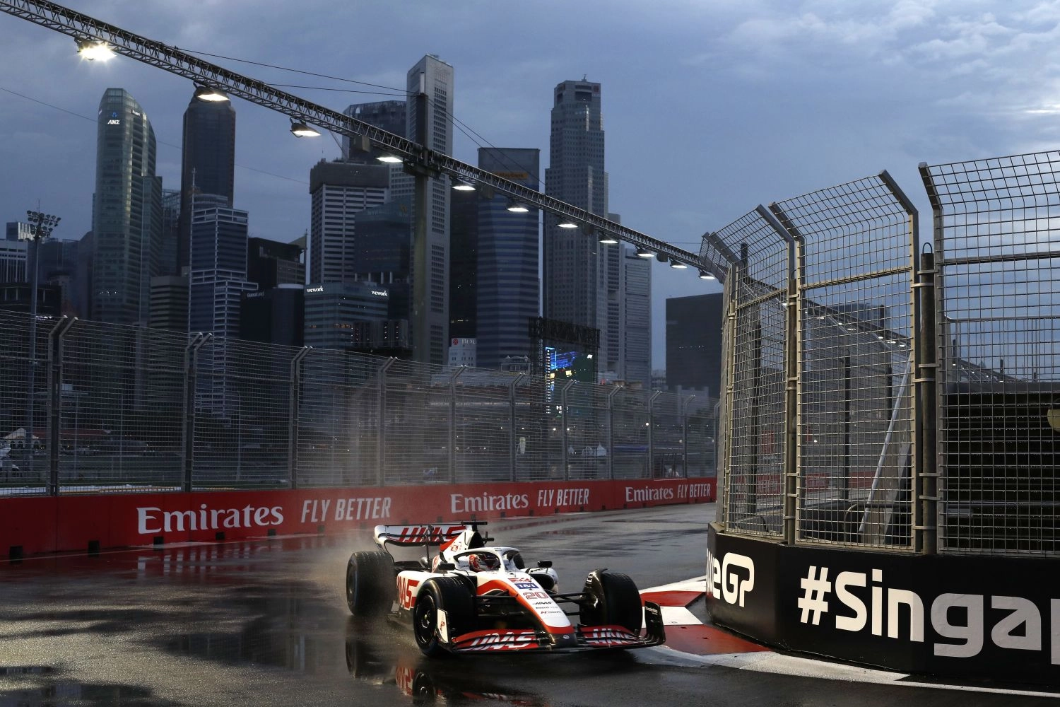 Un micro excès de vitesse et une amende pour Haas