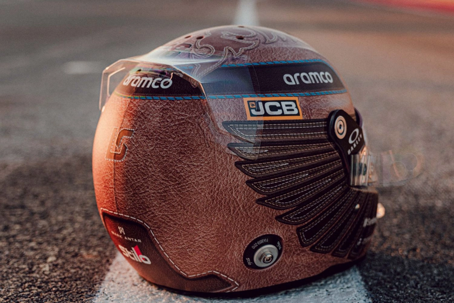 Lance Stroll lui aussi casqué différemment ce weekend