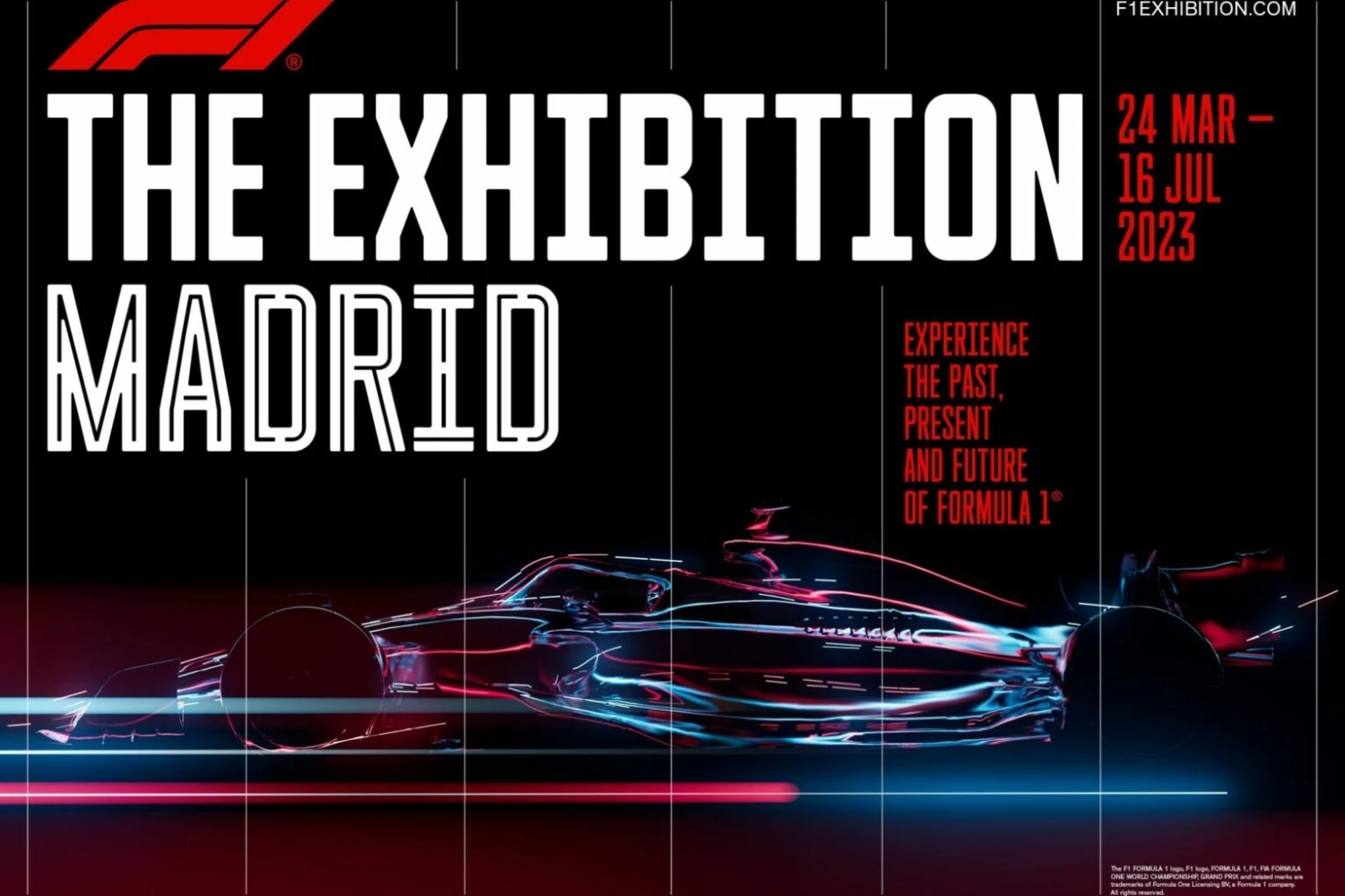 Madrid accueillera la première exhibition officielle F1 le 24 mars 2023