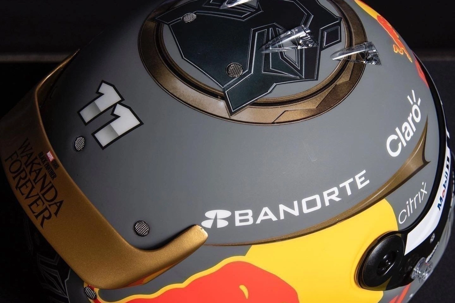 Sergio Pérez roulera avec un casque spécial à Interlagos