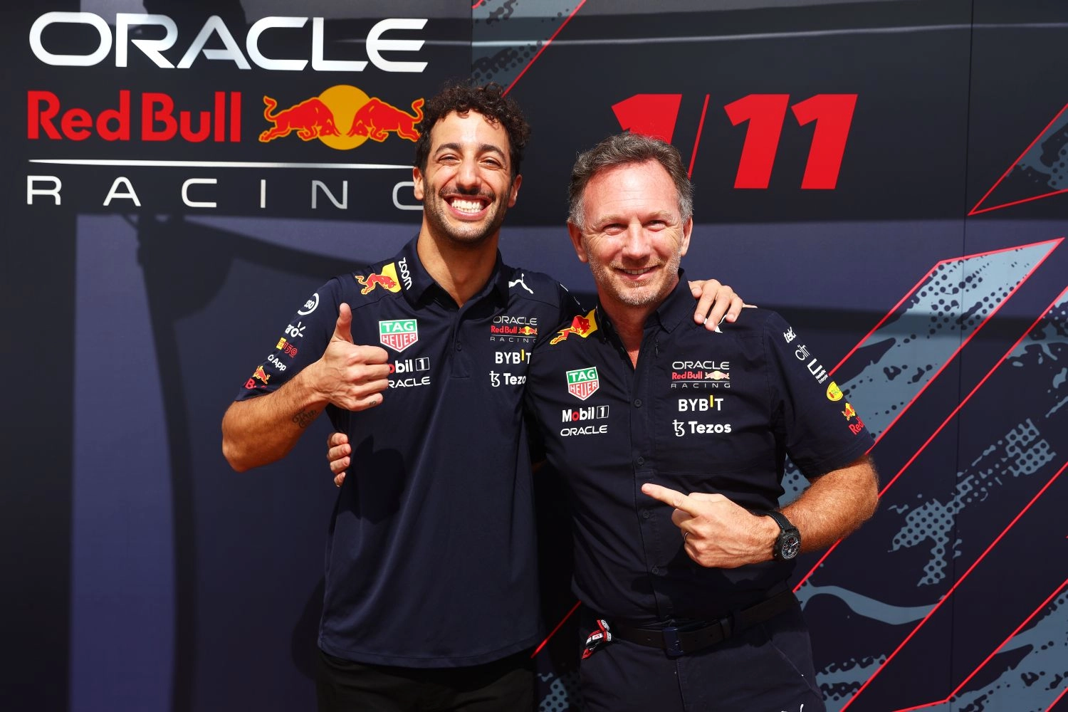 Daniel Ricciardo à Faenza, faux coup de pression sur Nyck De Vries