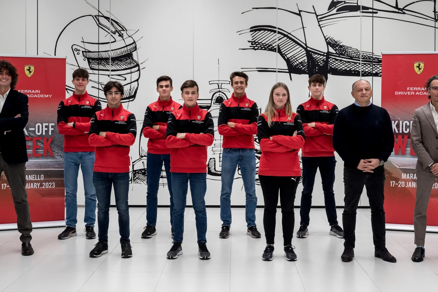 Les pilotes de la Ferrari Driver Academy 2023 sont connus