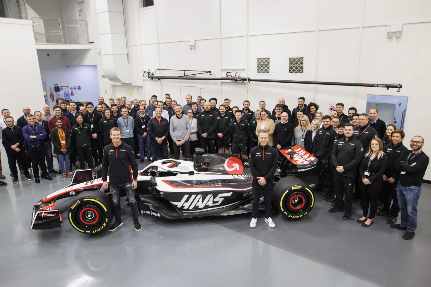Haas présente sa vraie VF23