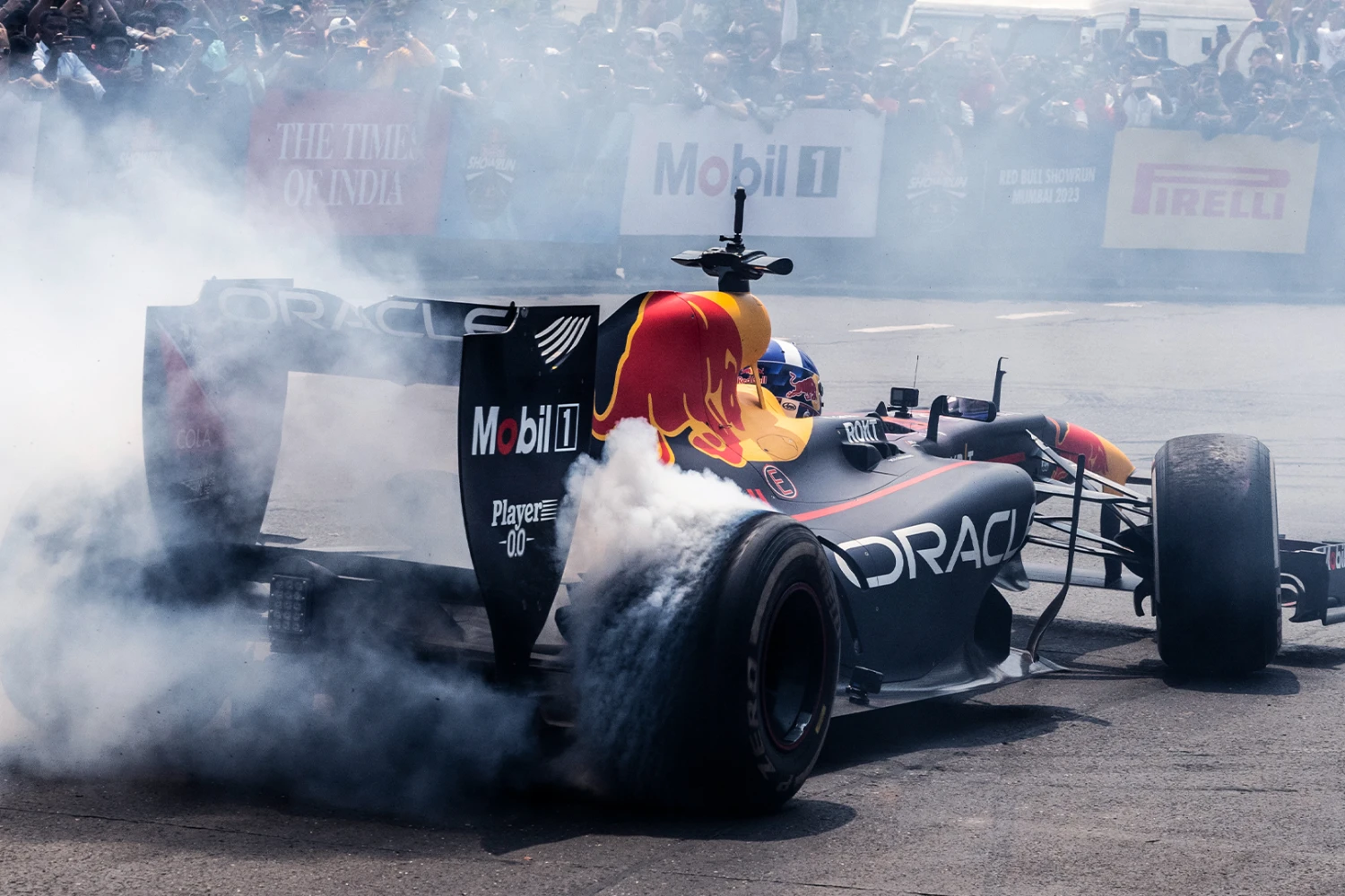 Red Bull en démonstration en Inde