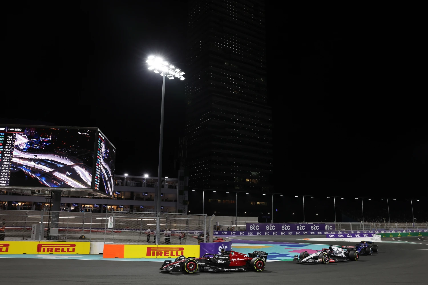 Deux autres pilotes étaient mal positionnés sur la grille mais n’ont pas été sanctionnés