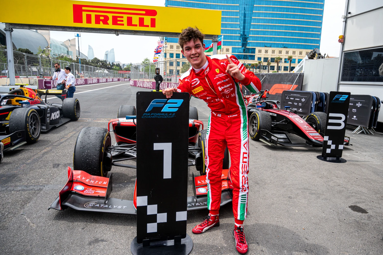 Prema officialise la prolongation d’Oliver Bearman pour 2024 en F2